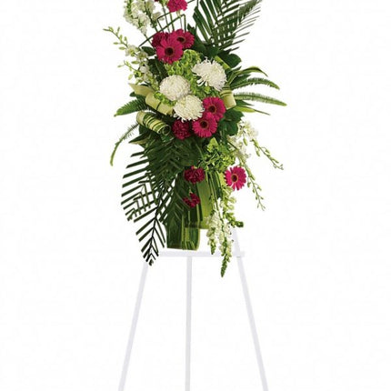 Gerberas and Palms Spray