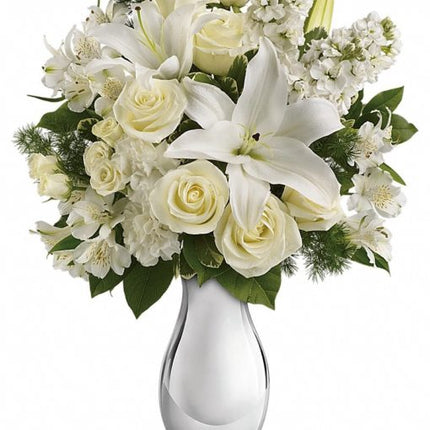 Shimmering White Bouquet